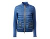 Dublin Black Eleanor Leather Detail Puffer Jacket