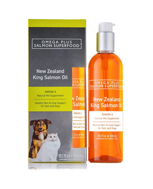 Omega Plus Canine And Feline Salmon Oil 300ml