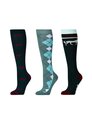 Dublin 3 Pack Socks Adults NEW
