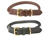 Weatherbeeta Rolled Leather Dog Collar