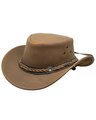 Wagga Wagga Leather Hat 